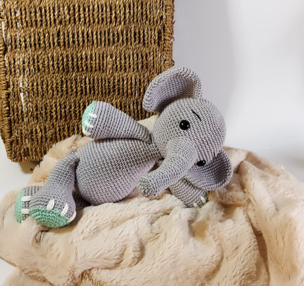 Receita Elefante Nuno em Amigurumi - Image 2