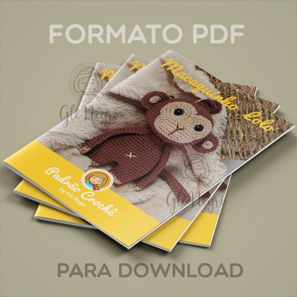 Receita Macaquinho Lolo em Amigurumi - Image 2